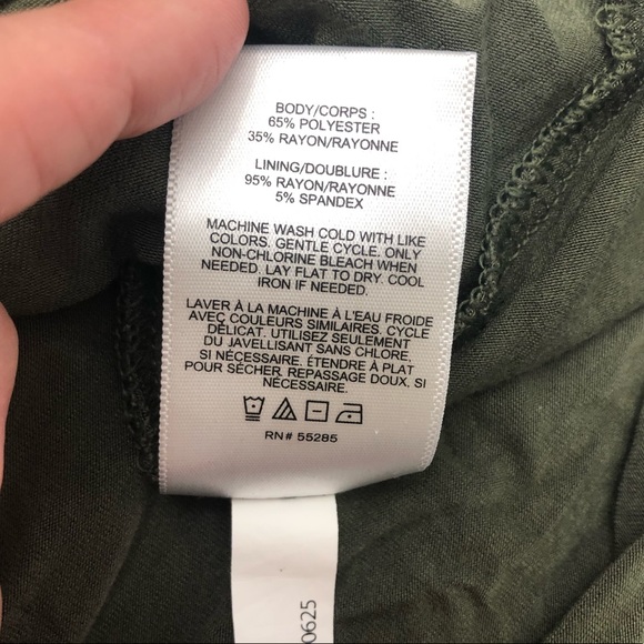 Express Ribbed Green Button Front MIdi Dress Size S/P - Picture 10 of 13